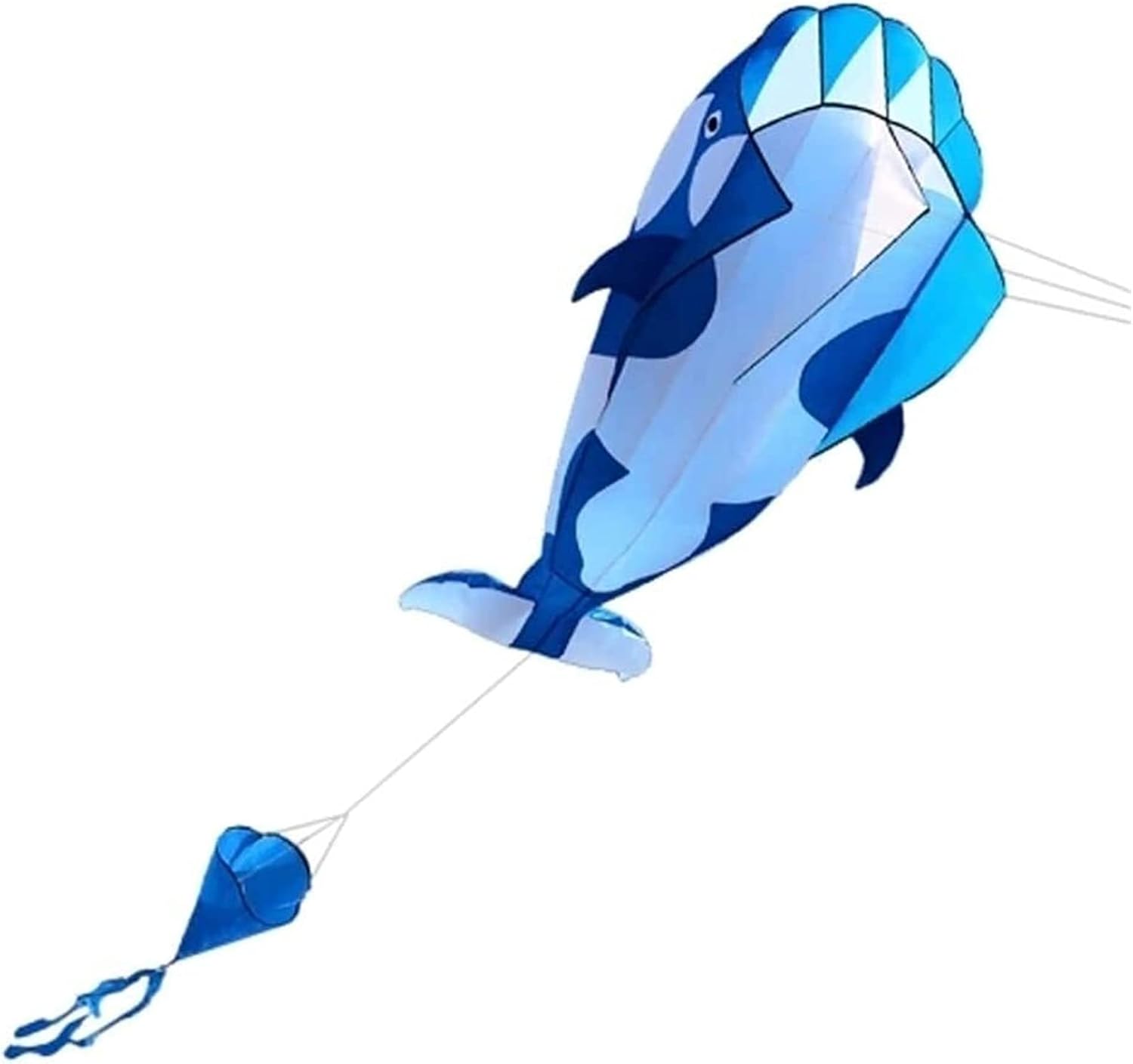 Colorful Kites Soft Parafoil Giant Whale Flying Kite 3D Kite Huge
