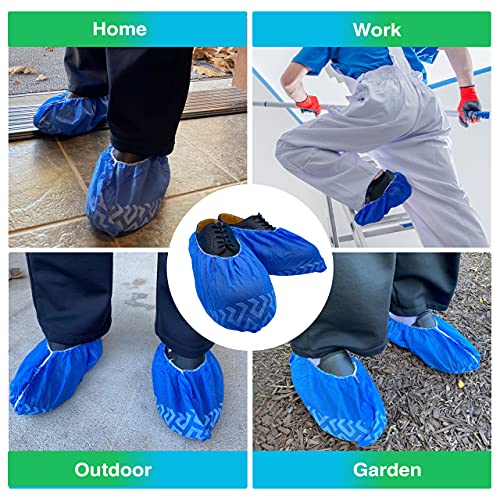 sleevee Premium Shoe Covers Disposable 100 Pack (50 Pairs