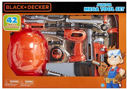 BLACK+DECKER Junior Kids Tool Set 