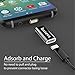 3 in 1 Magnetic Charger Adapter, Basevs iPhone Lightning, Android Micro USB, & USB-C Magnetic Chargers to Lightning for iPhone X/8/8 Plus/7/7 Plus Samsung Galaxy Note 8, Motorola Moto Z2 and More