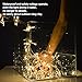 IMAGE Solar Curtain Lights 8 Modes 9.8x9.8 Feet Solar String Lights for Wedding Party Home Decoration Backdrops Full Waterproof UL Safety Standard Warm White