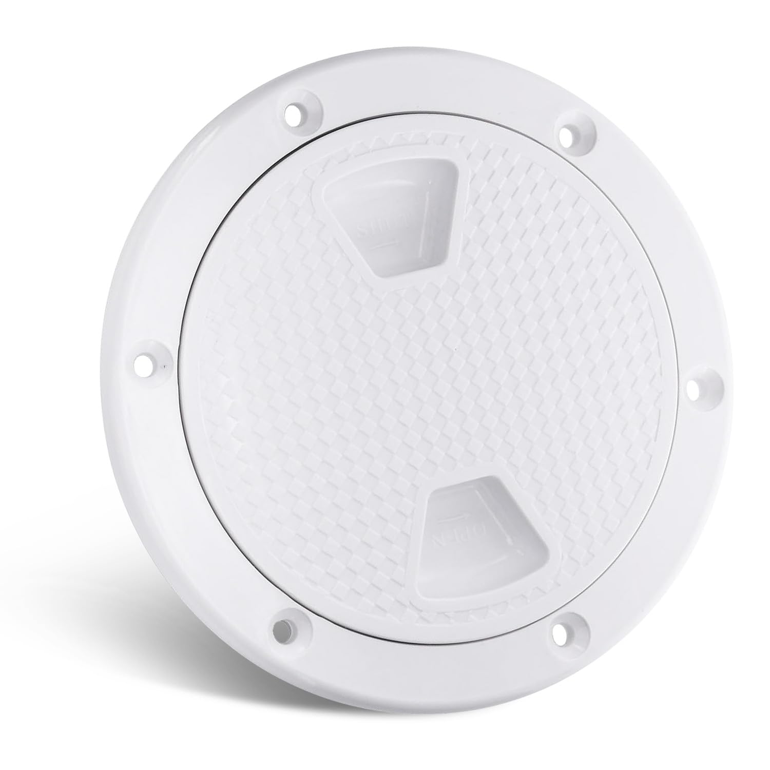 Amarine Made Boat Round Non Slip Inspection Hatch External Dia: 9.84" /250mm Opening Dia: 7" /180mm with Detachable Cover 250mm