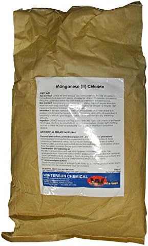 Manganese (II) Chloride Anhydrous [MnCl2] [CAS_7773-01-5] 99+% Powder, (50 lb Bag) by Wintersun Chemical