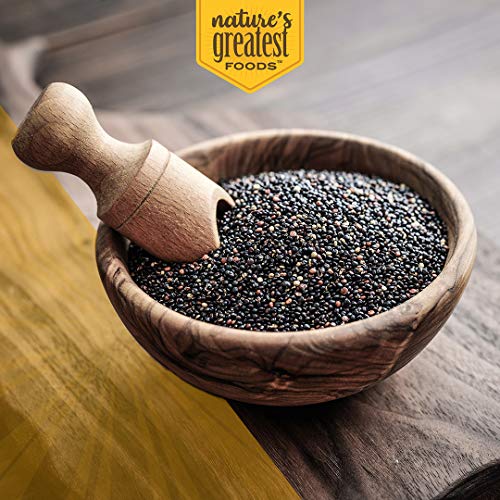 Nature's Greatest Foods, Organic Premium Whole Grain Black Quinoa, Gluten Free, Non-GMO, 16 Ounce