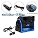 Taotuo Car Cooling Air Fan 12V Auto Vehicle Van SUV Speed Adjustable Silent Cooler Vent