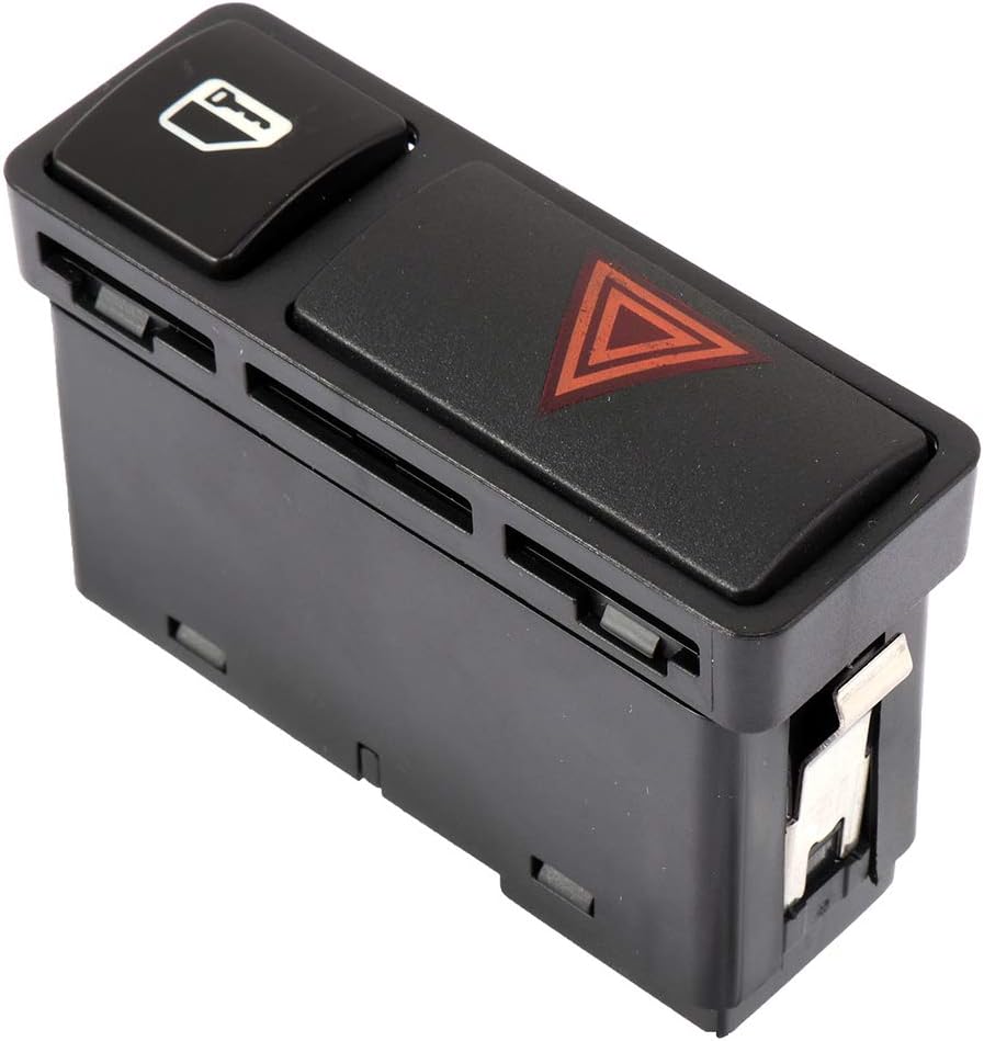 61318368920 Hazard Warning Light Switch Compatible with 2000 BMW 323Ci Hazard Warning Door Lock Switch1999-00 BMW 323i Hazard Warning Door Lock Switch2001