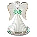 Home-X Christmas Angel Glass Figurine