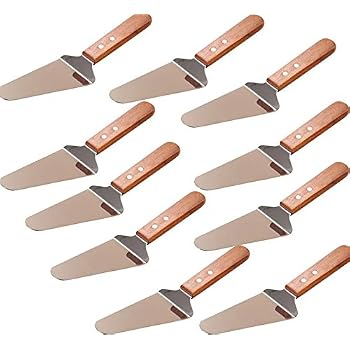 New Star Foodservice Pie Server Mit Holzgriff – 25,4 Cm Edelstahl Für Profiküchen