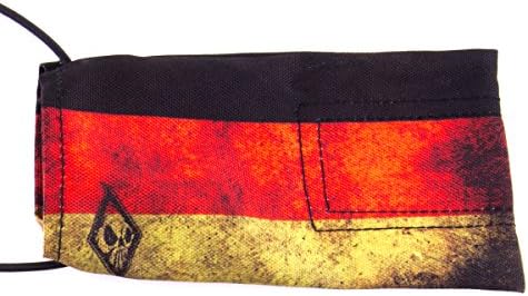 Paintball Barrel Cover/Sock - German Flag Distressed