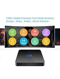 Mini Arabic IPTV Box Receptor internacional con Android OS de por vida gratis suscripción para 1500 +...