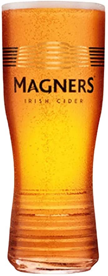 2 x Magners Irish Cider Pint Glass Steep (2 Glasses)