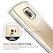 Trianium Galaxy S7 Edge Case, [Clear Cushion] Premium Bumper TPU/PC Scratch Resistant Cases for Samsung Galaxy S7 Edge Seamless Integrated Shock-Absorbing Cover with Back Hard Panel - Soft Clear