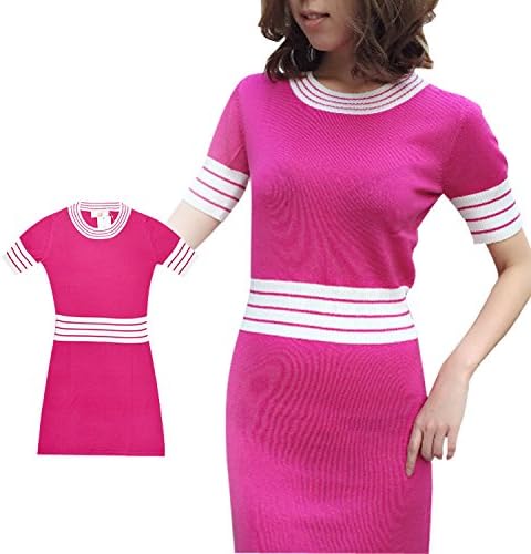 Amazon Do H Do Aライン オリジナル鬼くびれワンピース ドレスワンピース ピンク 並行輸入品 ワンピース チュニック 通販