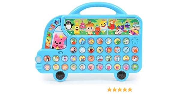 pinkfong baby shark alphabet bus