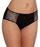 Wacoal Women's Body by Hi-Cut Brief Pant, Black, Large