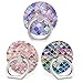 Bonoma Finger Ring Stand, 3-Pack 360 Degree Rotating Universal Cell Phone Holder Bracket Stand Mount Grip Compatible Smartphones and Tablet - Mermaid Fish Scale
