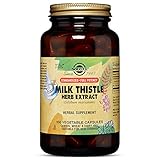 Solgar - Standardized Full Potency Milk Thistle Herb Extract, 150 Vegetable Capsules