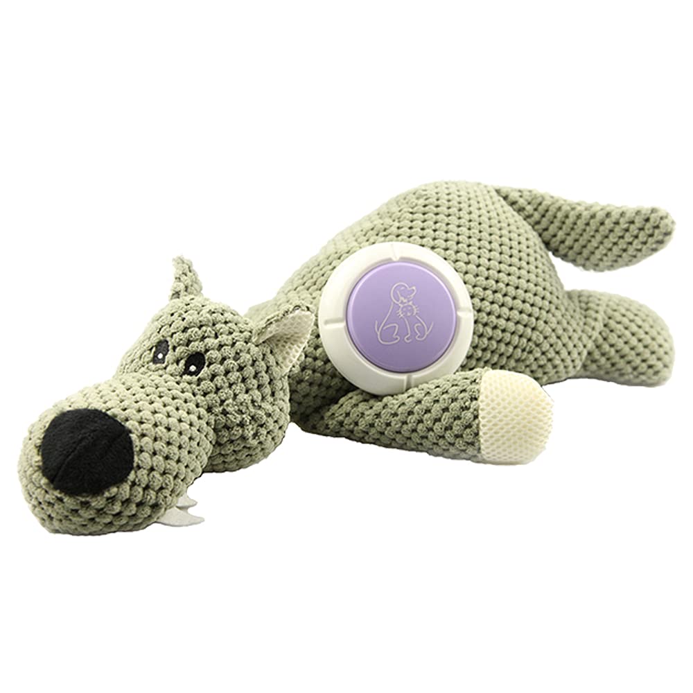 Hana Panda Plush Toy Puppy Heart Beat Behavioral Aid Calming Create Training Sleep for Dogs Cats