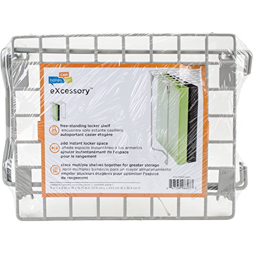 HoneyCanDo eXcessory Locker Shelf BTS06607 Silver Pricepulse
