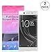 Sony Xperia XA1 Ultra Screen Protector (NOT GLASS), [2 PACK] KTtwo Full Coverage HD Clear TPU Film Cover Curved Edge Screen Protector for Sony Xperia XA1 Ultra G3226 6 Inch Smartphone Anti-Bubble Film