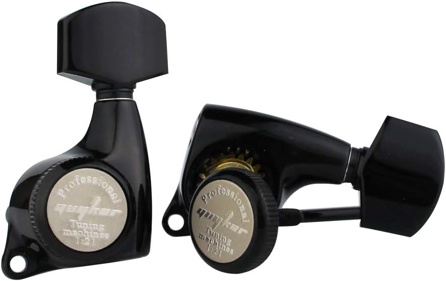 Guyker 6Pcs Guitar Locking Tuners (3L + 3R Handed) - Image 4