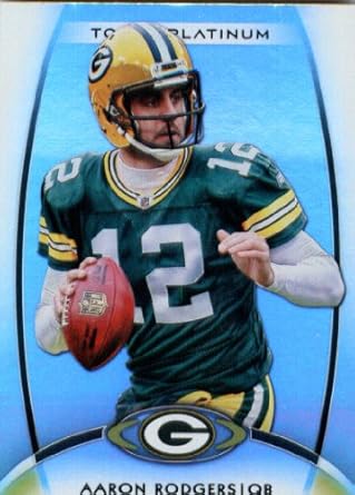 Amazon.com: 2012 Topps Platinum Football Card #20 Aaron Rodgers Mint