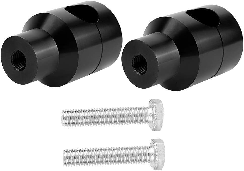 Pair Lift Handlebar Riser - Pair Lift Handlebar Riser 22mm Aluminium Alloy for Motorcycle Modification(Black) - Image 3