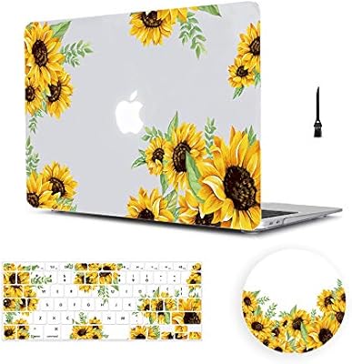 sunflower macbook air case