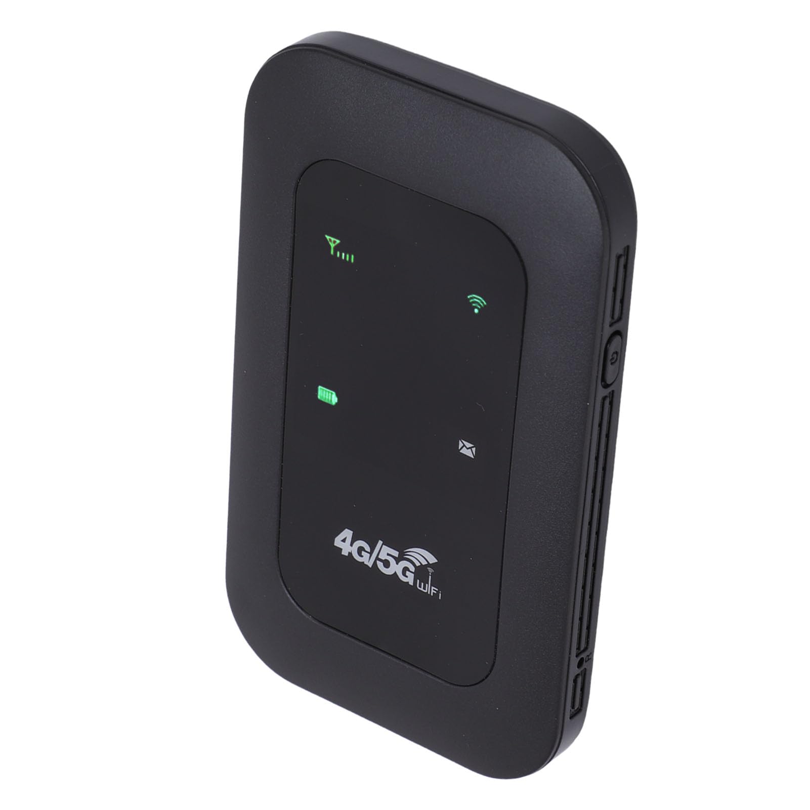 Photo 1 of LICAEVEY 4G 5G Portable WiFi Hotspot, 300Mbps High Speed Mobile Router with SIM Card Slot and LED Display, 10h Battery for Travel, Supports 10 Devices, for Travel, Home, Gaming
