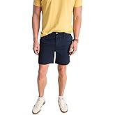 Chubbies Chino Shorts Men 7 Inch - Mens Shorts Casual with Elastic Waistband, Side and Back Pockets, Stretch Cotton Blend