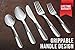 Silverware Set 18/10 Stainless Steel – Forks Spoons Knives for 4 Person - 20 Pieces Cutlery Set - Top Grade Eating Utensils Set in Gift Box - Silver Flatware for Home & Restaurant (18/8 Steel)