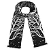 Women and men's Modal Super Soft Oblong Scarf 7312 Inches (black)