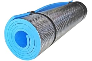 Camping Mat Ground Mat Camping Aluminum Film EVA Double-Sided Insulated Roll Mat Moisture-Proof Camp Mattress Dustproof Water