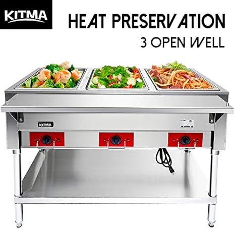 Amazon.com: 110V Calentador Eléctrico Comercial de Alimentos ...