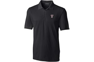 Cutter & Buck NCAA Mens Short Sleeve Solid Forge Polo
