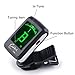 Tuner Digital Clip on Tuner for Guitar Bass Ukulele Violin Chromatic Tuning Large Clear Colorful LCD Display Calibrated Pitch Battery Included Auto Power Off