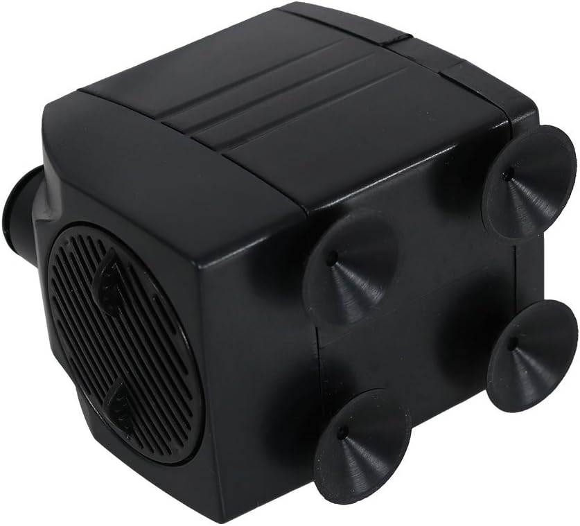 Sunnydaze Fountain Pump with LED Light Ring and Transformer, Use for Outdoor Water Fountains, Aquariums, or Birdbaths, 12 Volts, 200 GPH: Sunnydaze Decor: Sports & Outdoors