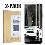 Samsung Galaxy S9 Screen Protector, [Easy to Install][HD - Clear][Case Friendly][Anti-Fingerprint] Premium Tempered Glass Screen Protector for Samsung Galaxy S9 … 2 Pack
