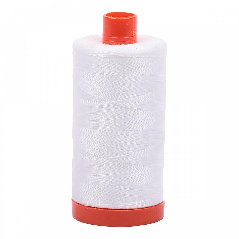 Aurifil 50wt Cotton 1,422 Yards-Natural White — image 1