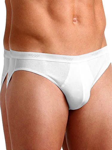 Sloggi Mens Basic Mini White 2 Pack - XX-Large