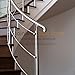 Stainless Steel Adjustable Stair Handrail Support E030/S. Indoor and Outdoor Railing Projects. Connects Handrail to Newel Posts and Secures Stair Handrails in Place.