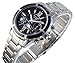Casio Women's Sheen SHE5514D-1A Silver Stainless-Steel Quartz Watch with Black Dial