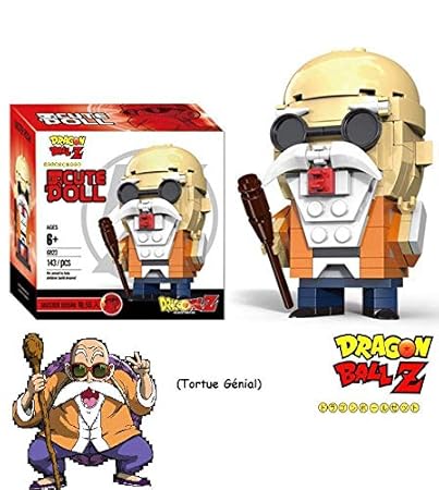 Channeltoys - Anteil 1pcs Figuren - Dragon Ball Z - 7/9 cm - Master Roshi - Konstruktion - Box & Manual