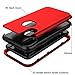 SKYLMW Compatible with iPhone X Case, [Heavy Duty] Three Layers Hybrid Rugged Shockproof Armor High Impact Defender Case Cover for Apple iPhone X 2017/XS 2018, Red Black