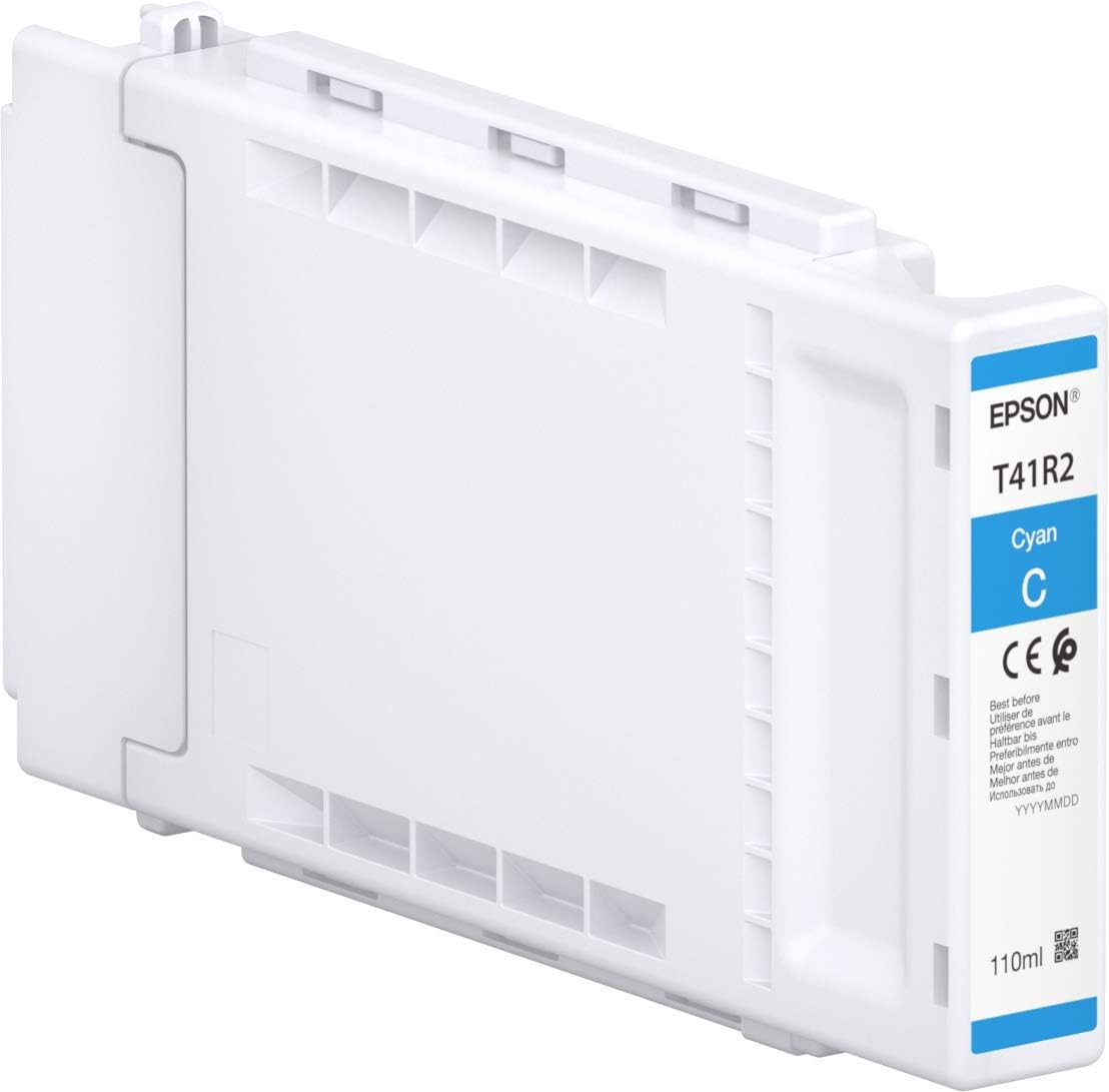 Epson Ink/T41R240 SglPck UltraChr XD2 110ml CY, Cyan, Standard