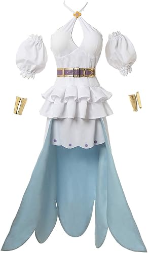 Amazon Pwpcos リスタルテ コスプレ衣装 女装 セクシー服装 女神新衣装 祭り変装 イベントコスチューム アニメ 撮影用 舞台用 女s コスプレ 仮装 通販