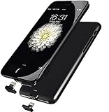 iPhone6/6s Battery Charger Case, Apatner Ultra Thin 1500mah Battery Case Rechargeable Backup Battery Power bank Charger Case For iPhone6/6s/7 4.7inch(Black)