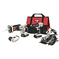 PORTER-CABLE 20V MAX Power Tool Combo Kit, 4-Tool Cordless Power Tool Set with 2 Batteries and Charger (PCCK616L4)
