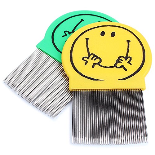 Mallofusa Pet Dog Cat Compact Combs Cleaning Shedding Grooming Tool Hair Brush Dog Hair Comb, Random Color