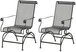 Wrought Iron Coil Spring Chairs Pictures